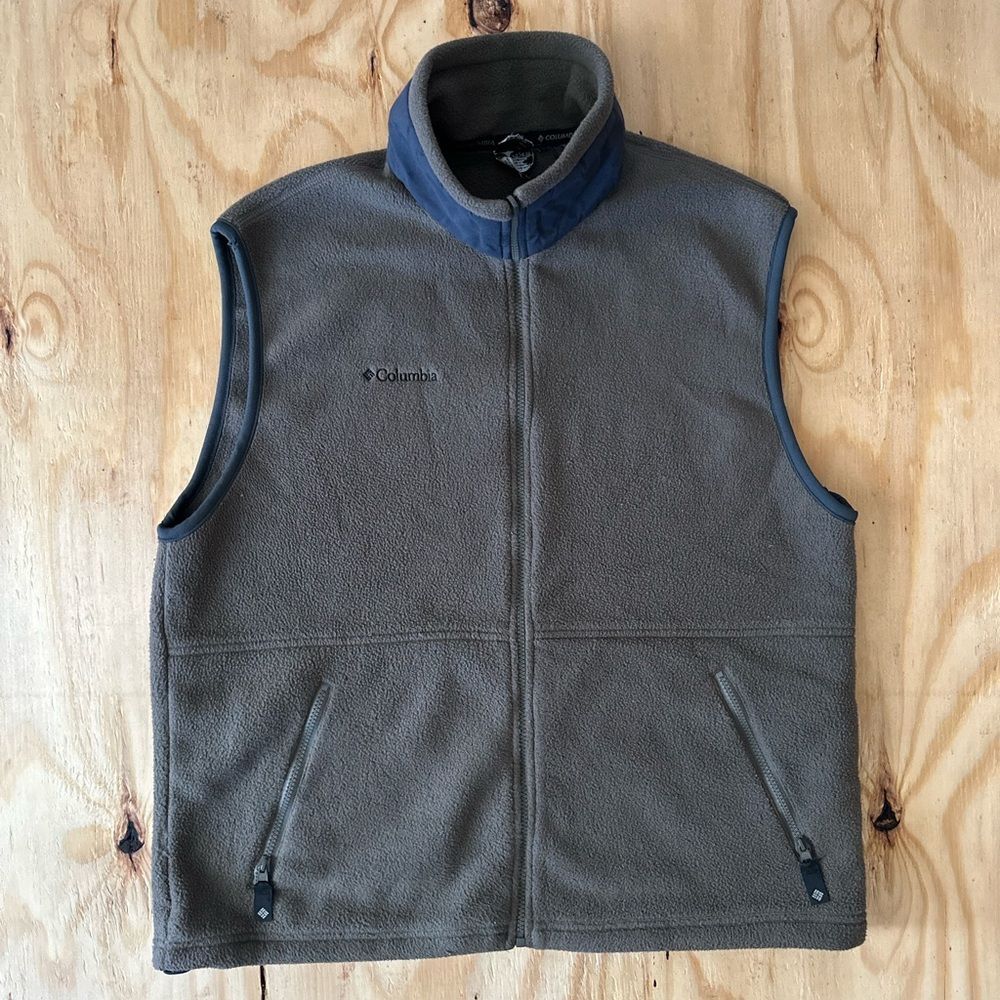 Columbia Sportswear Vintage Fleece Vest Size XL